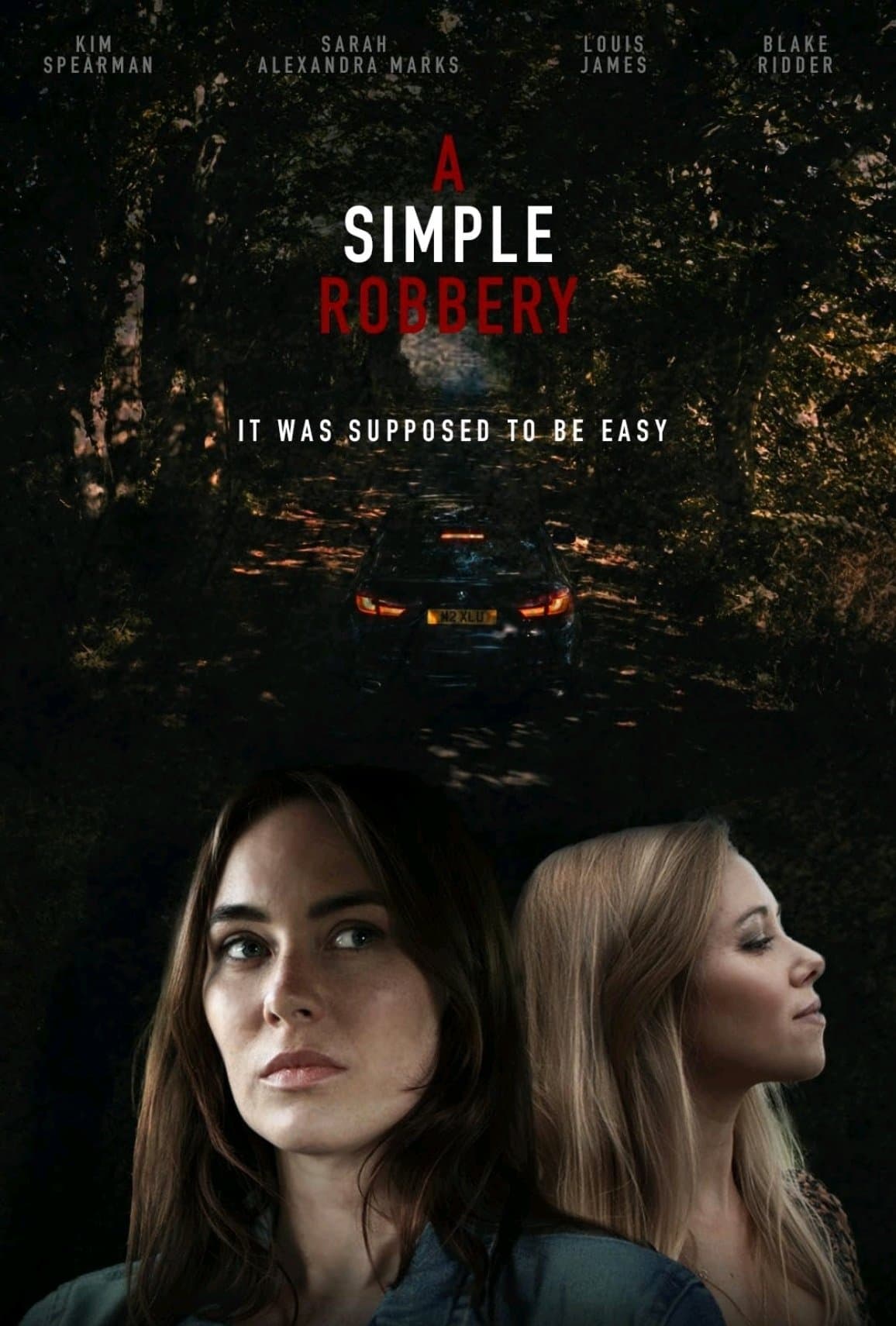 A simple robbery poster