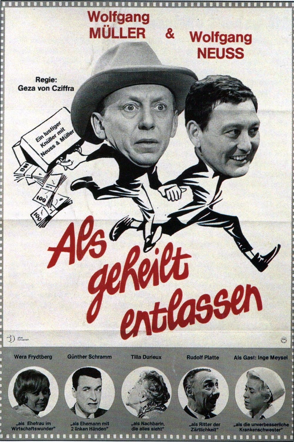 Als geheilt entlassen poster