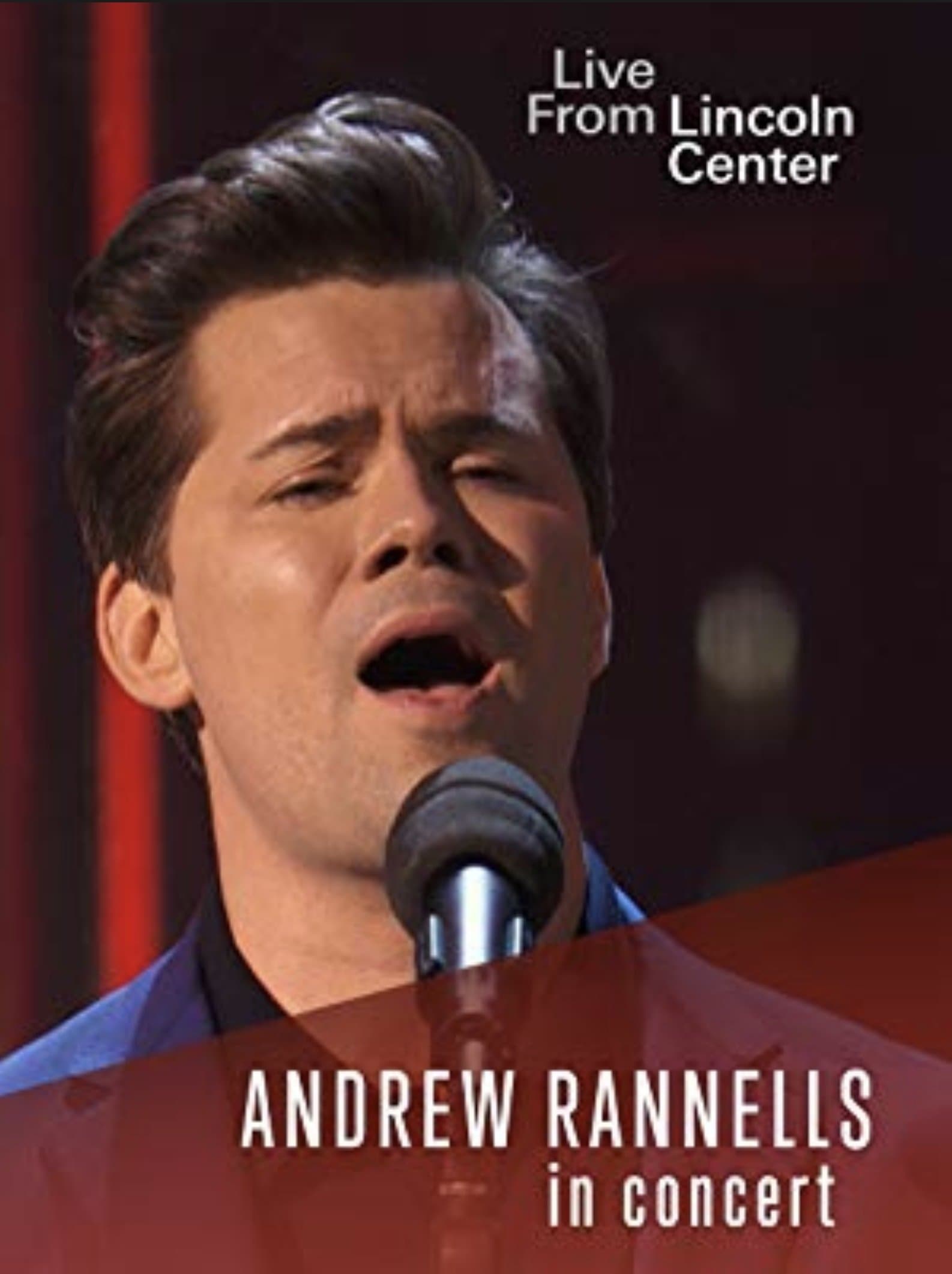 Andrew Rannells: Live from Lincoln Center poster