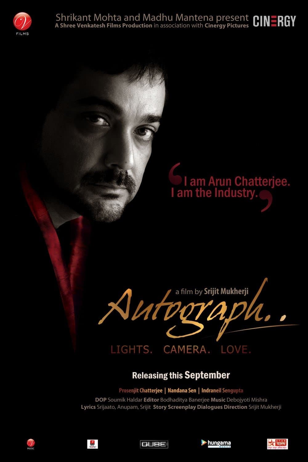 Autograph poster