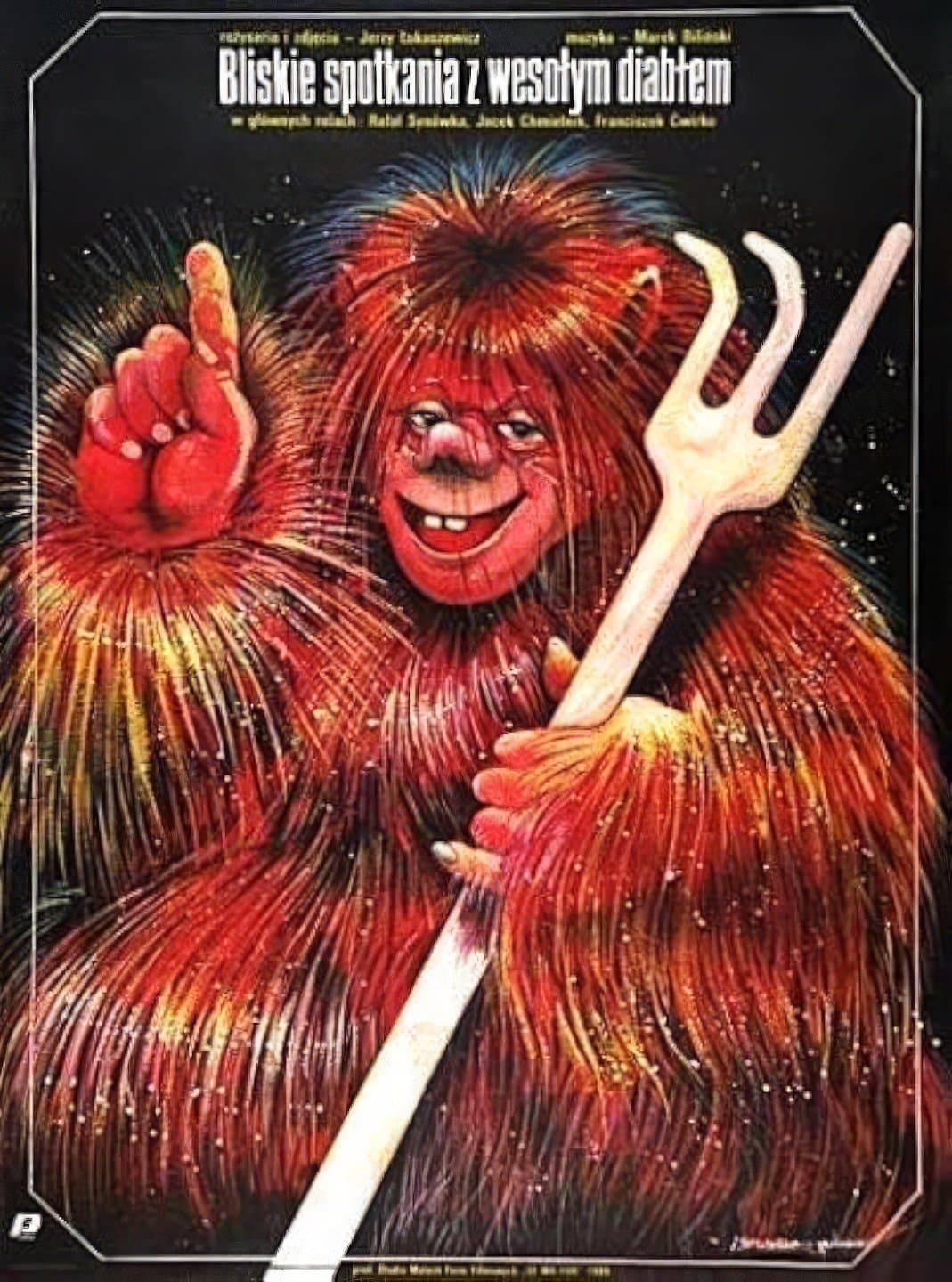 Bliskie spotkania z wesołym diabłem poster