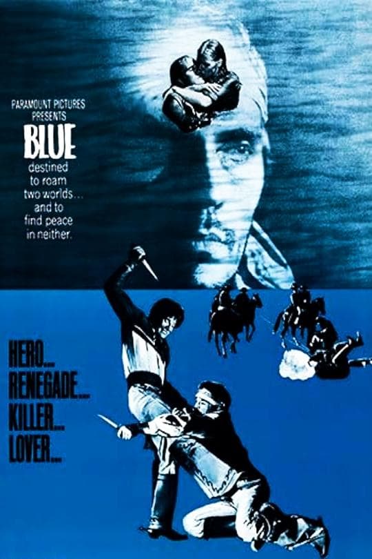 Blue poster