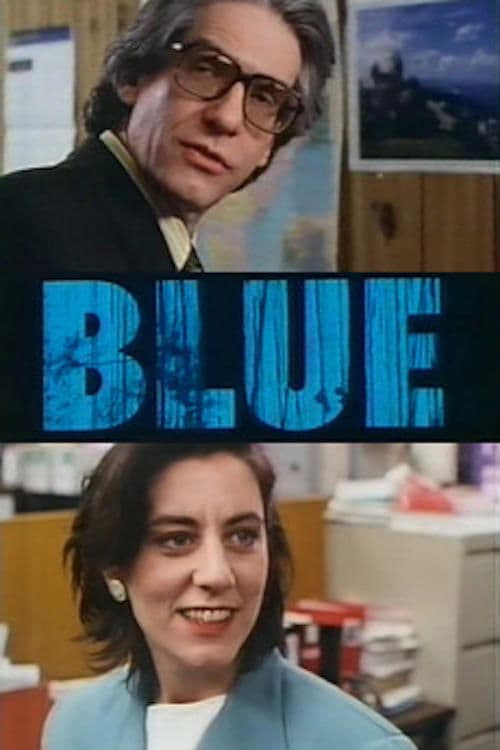 Blue poster