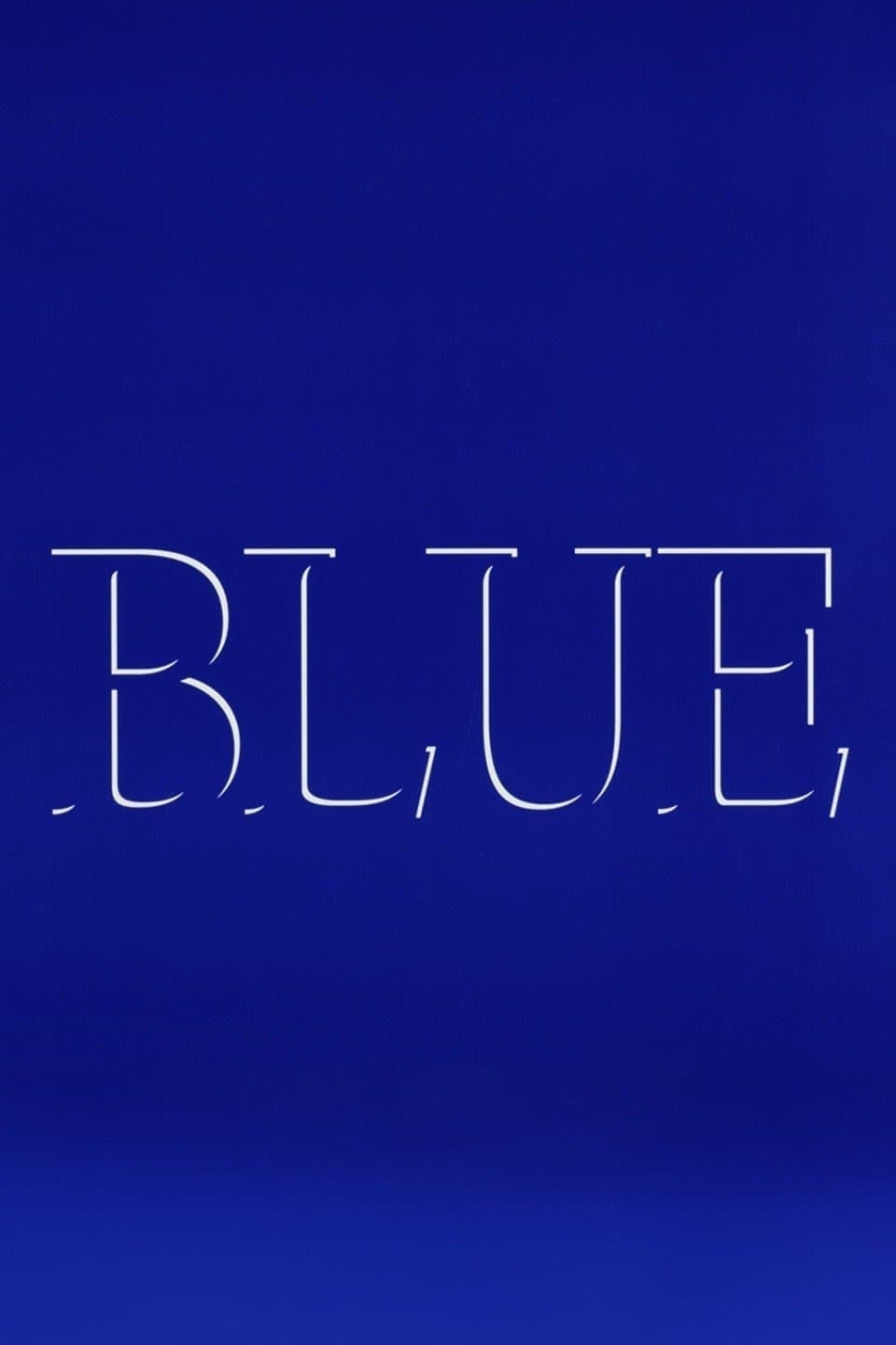 Blue poster