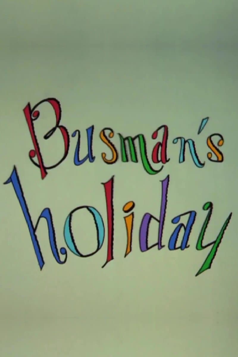 Busman's Holiday poster
