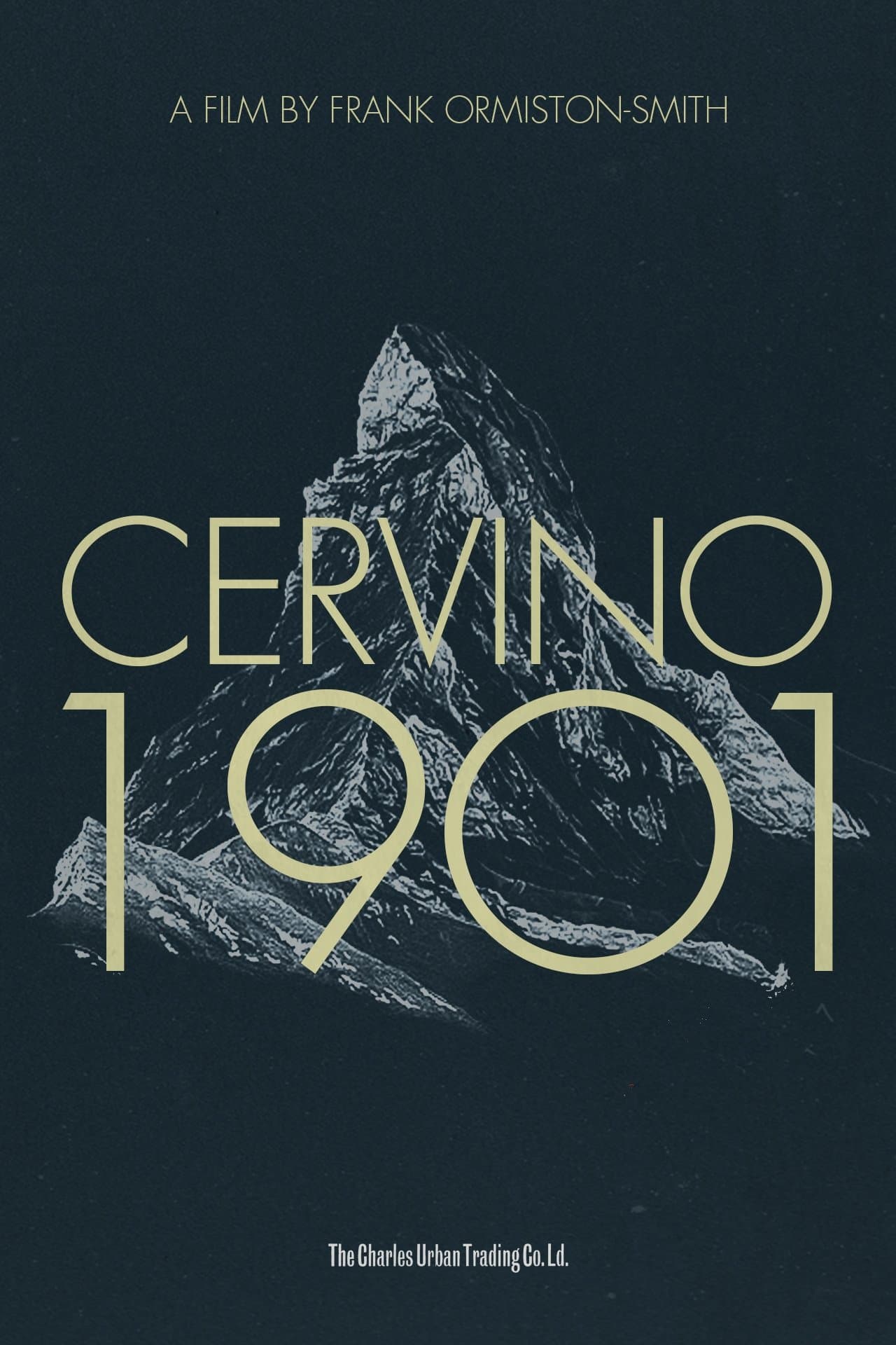 Cervino 1901 poster