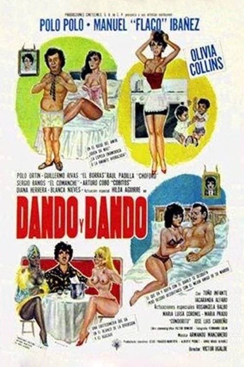 Dando y dando poster
