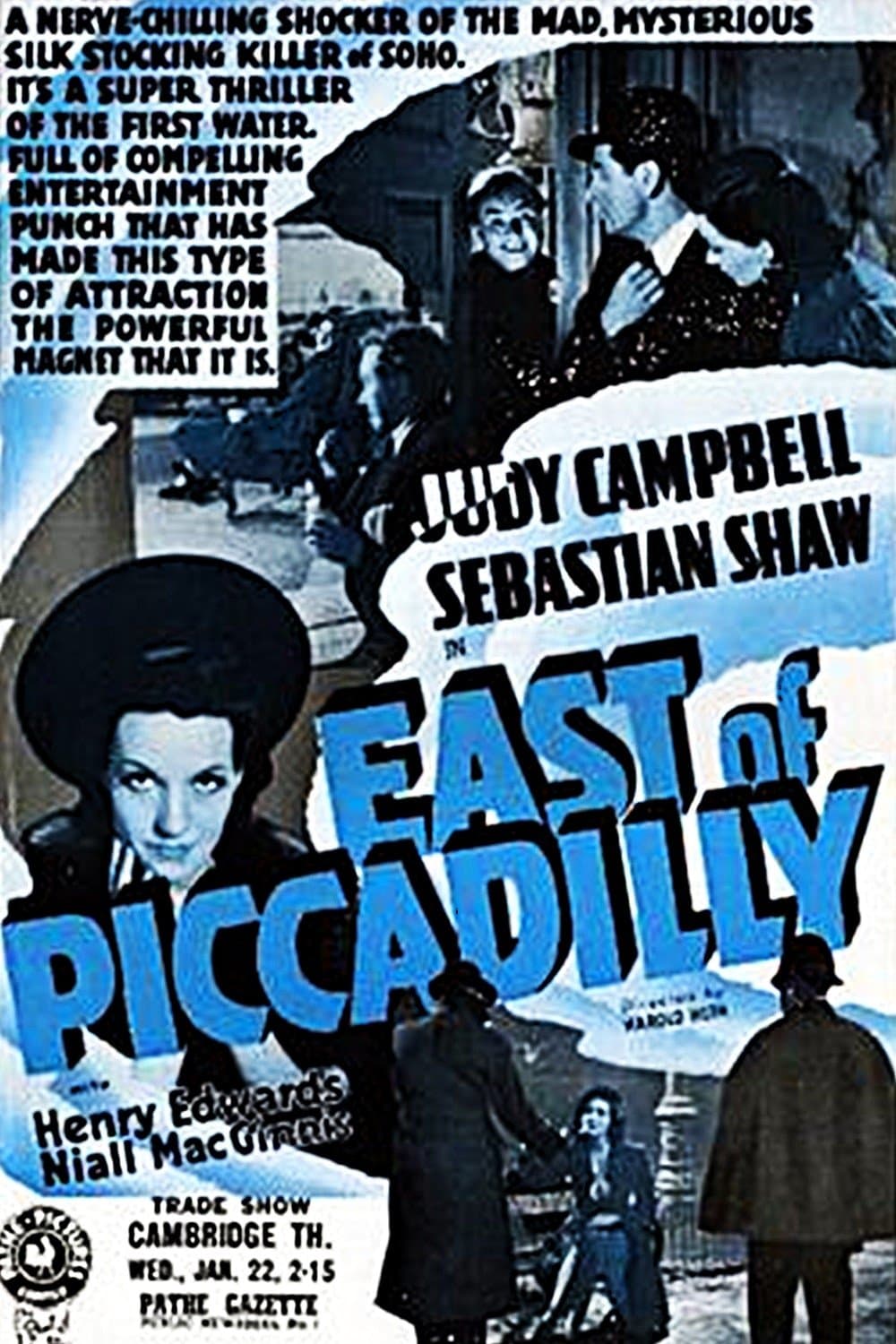 East of Piccadilly poster
