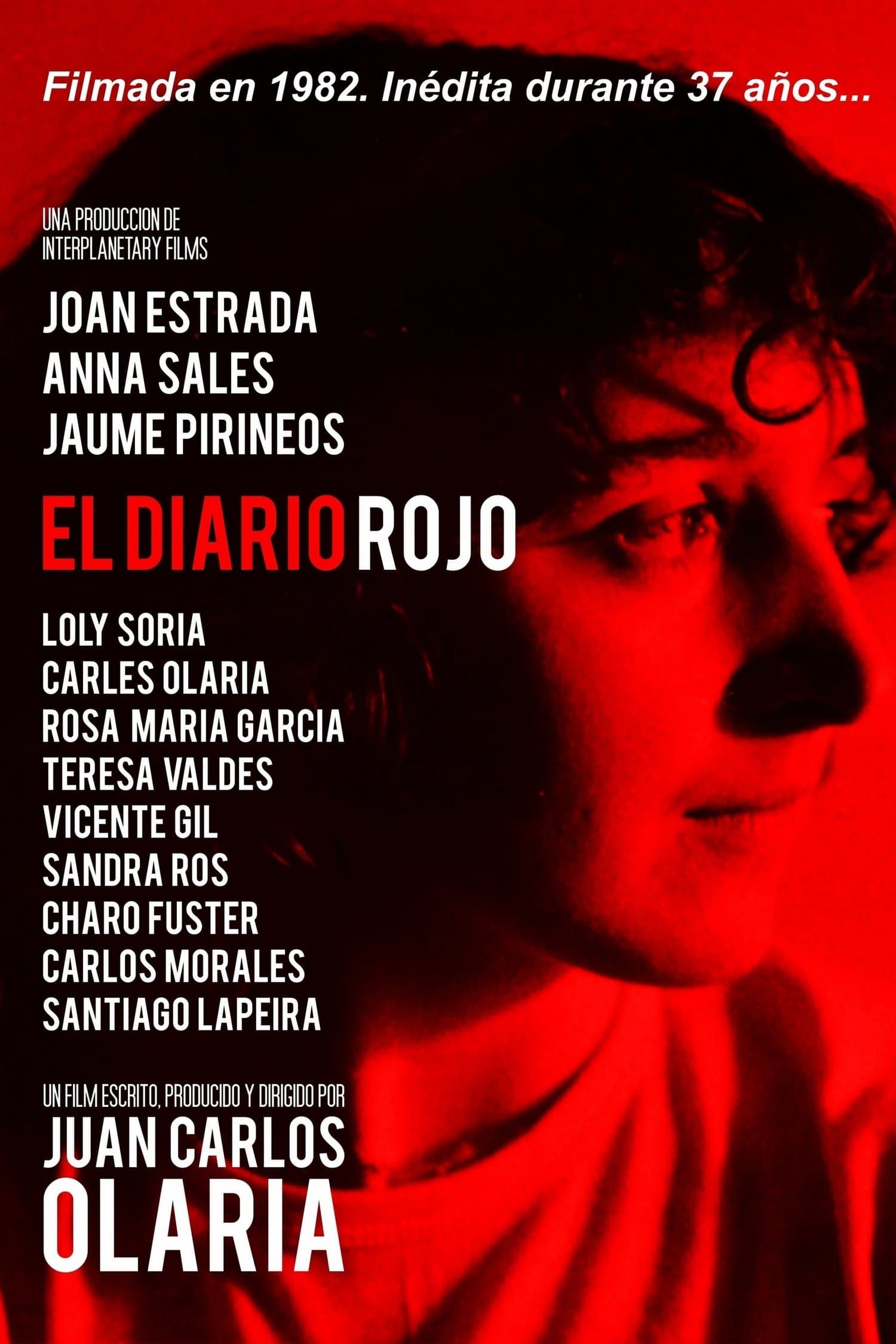 El diario rojo poster
