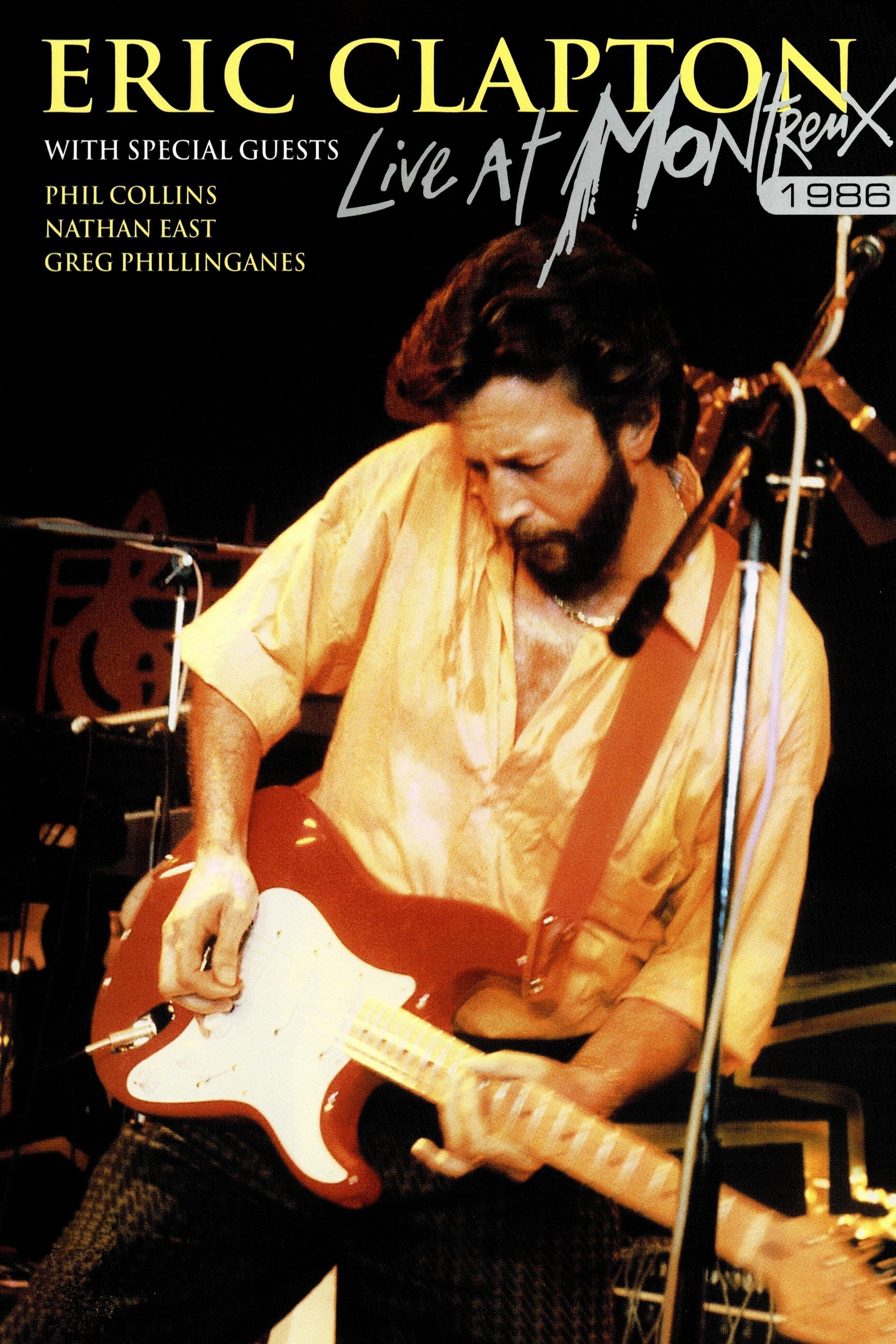 Eric Clapton - Live at Montreux 1986 poster