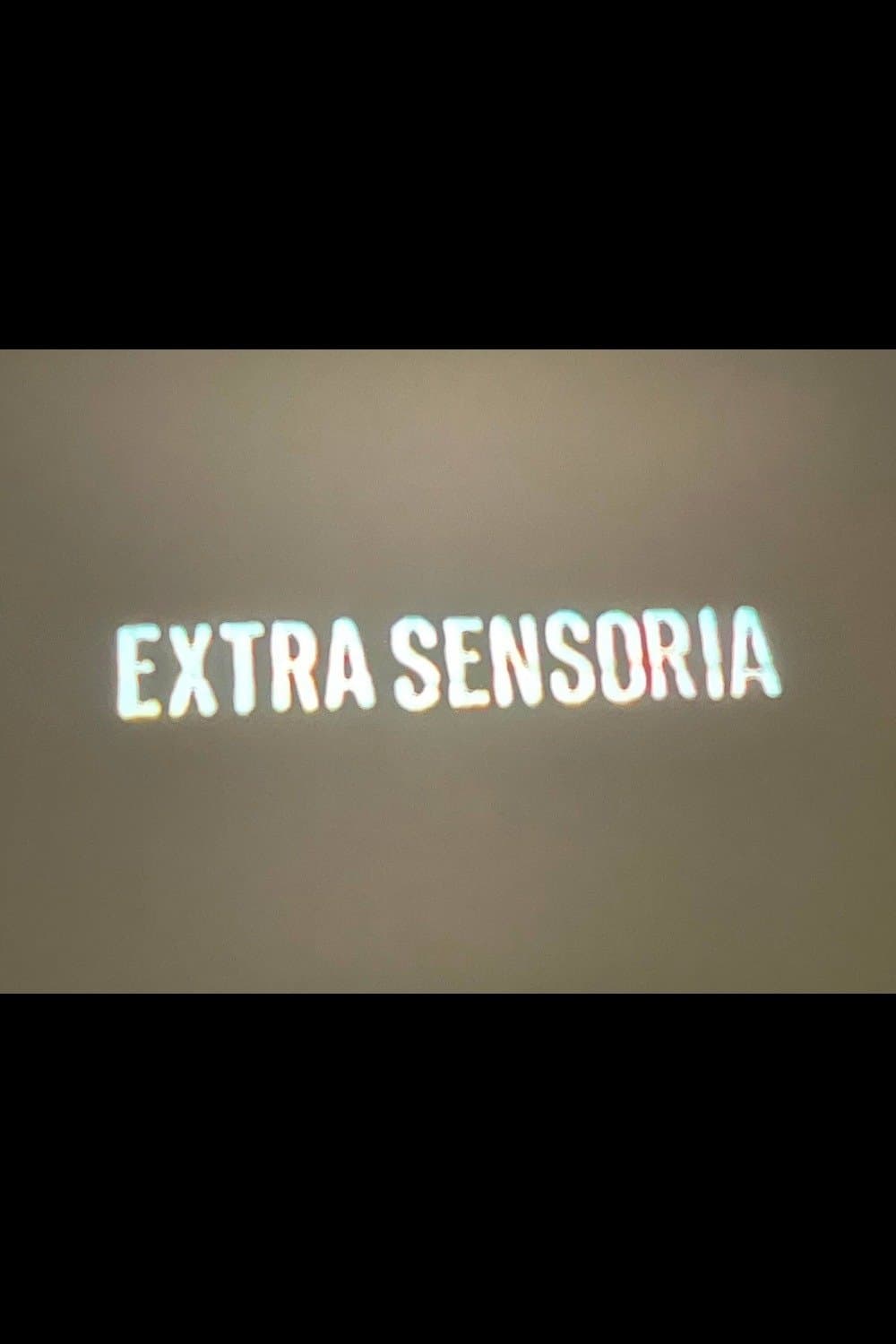Extrasensory poster