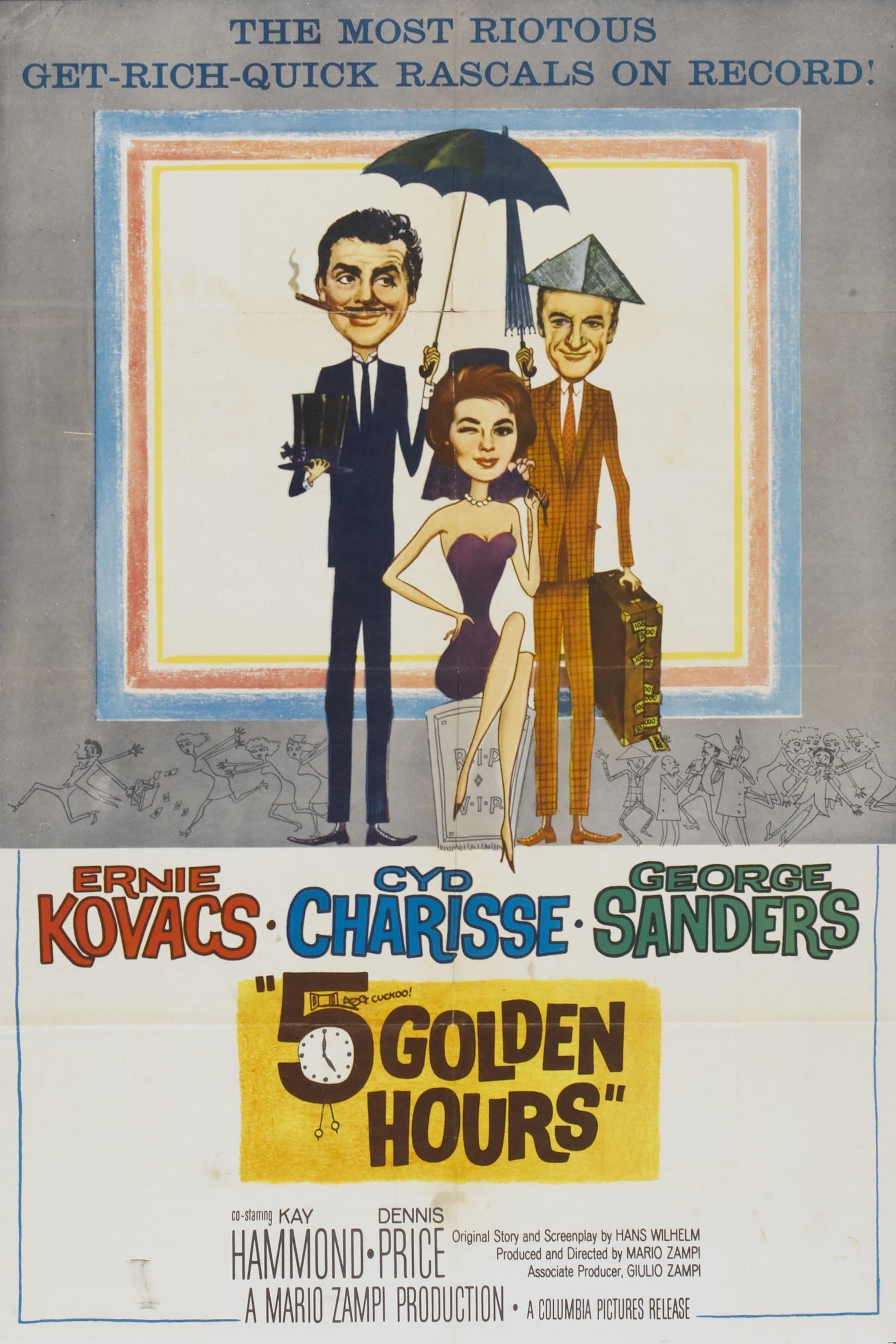 Five Golden Hours poster