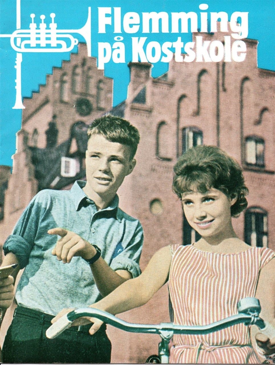Flemming på kostskole poster