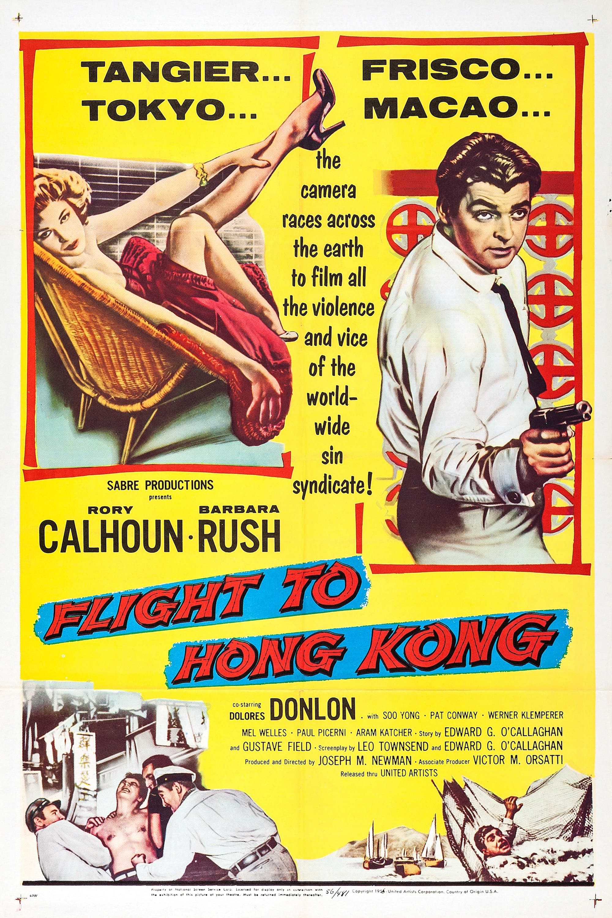 Flight to Hong Kong poster