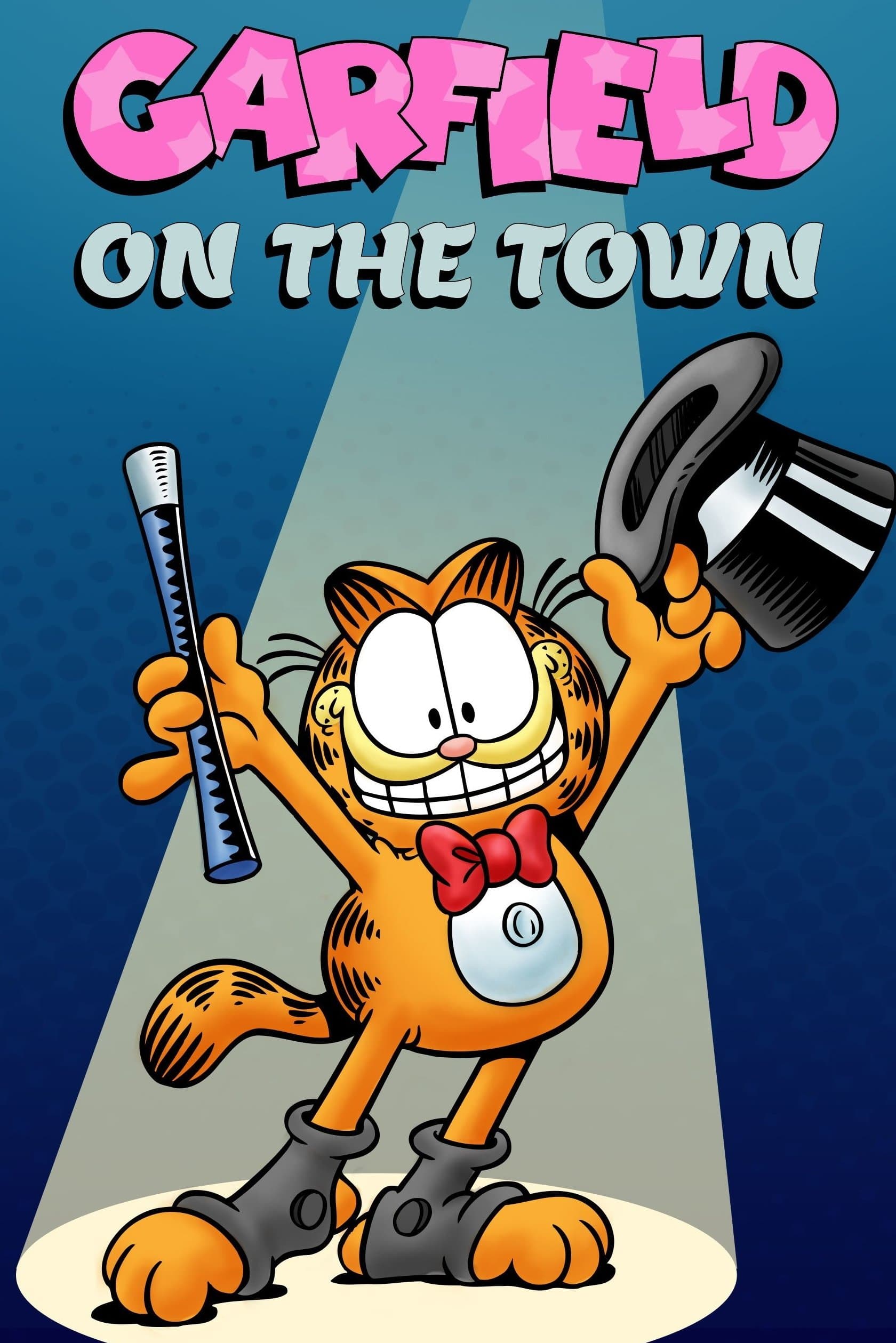 Garfield on the Town poster