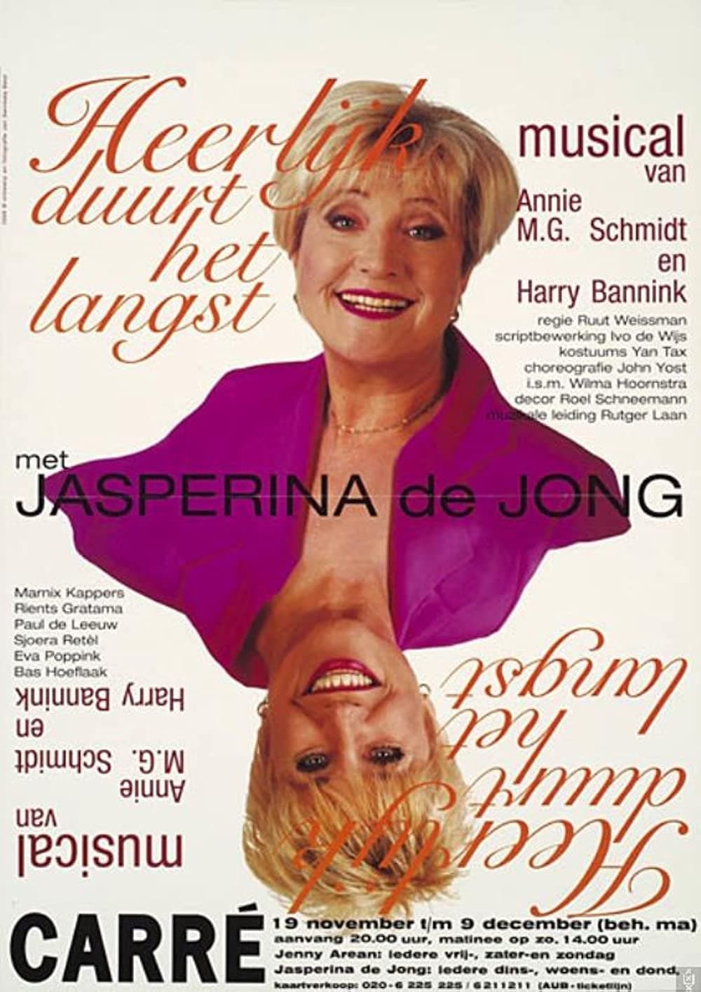Heerlijk Duurt Het Langst poster