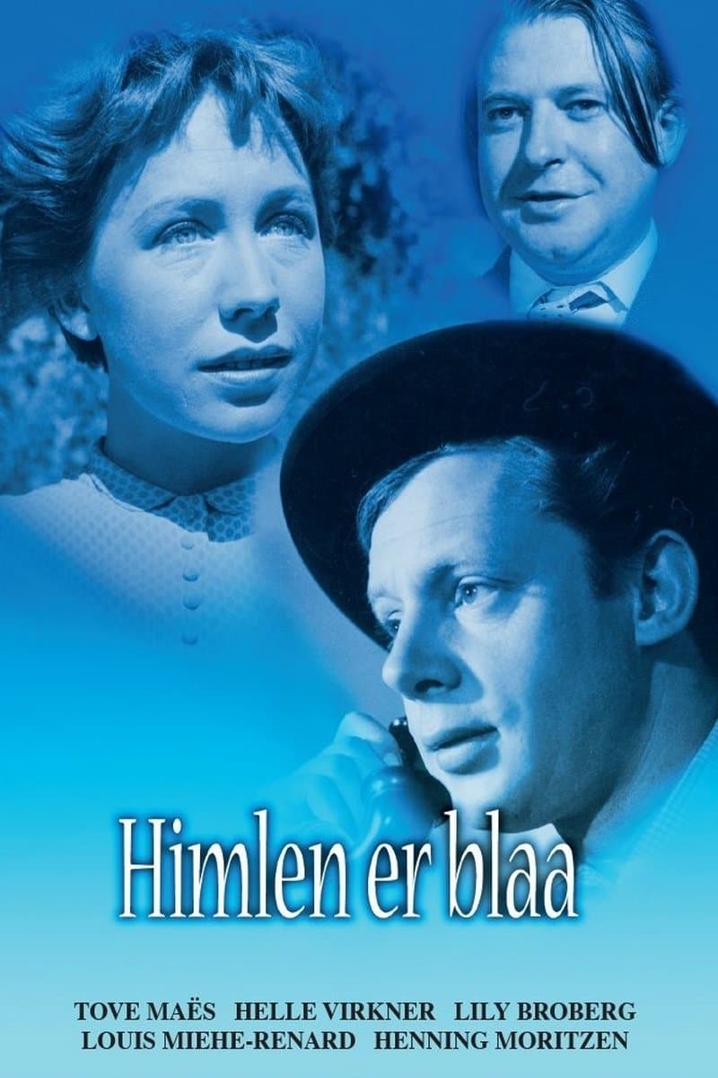 Himlen er blaa poster