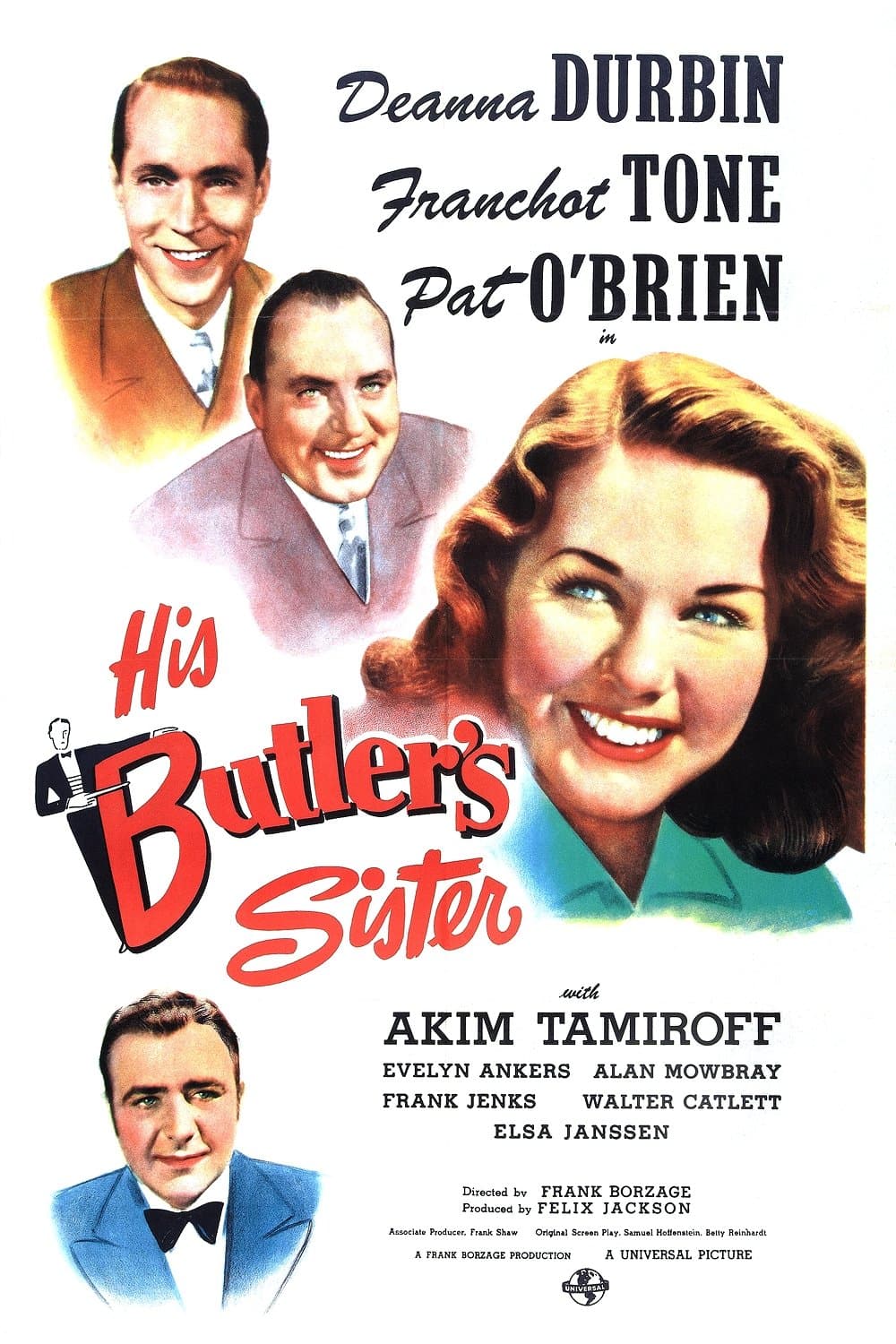 His Butler's Sister poster