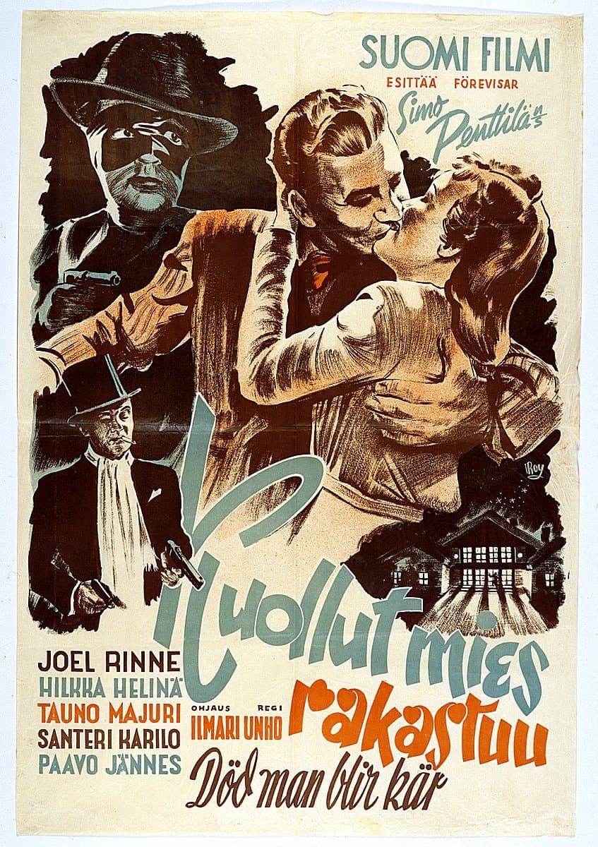 Kuollut mies rakastuu poster