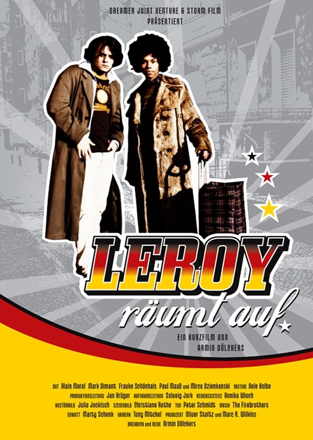 Leroy räumt auf poster