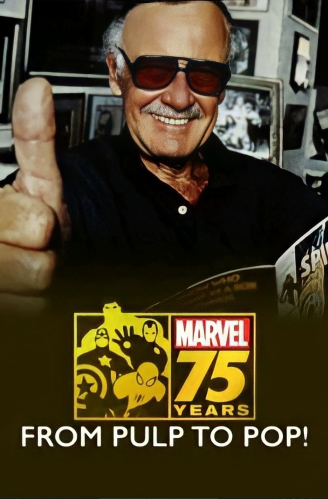 Marvel: 75 Years, from Pulp to Pop! poster