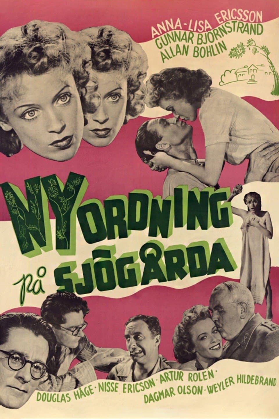 New Order at Sjogarda poster