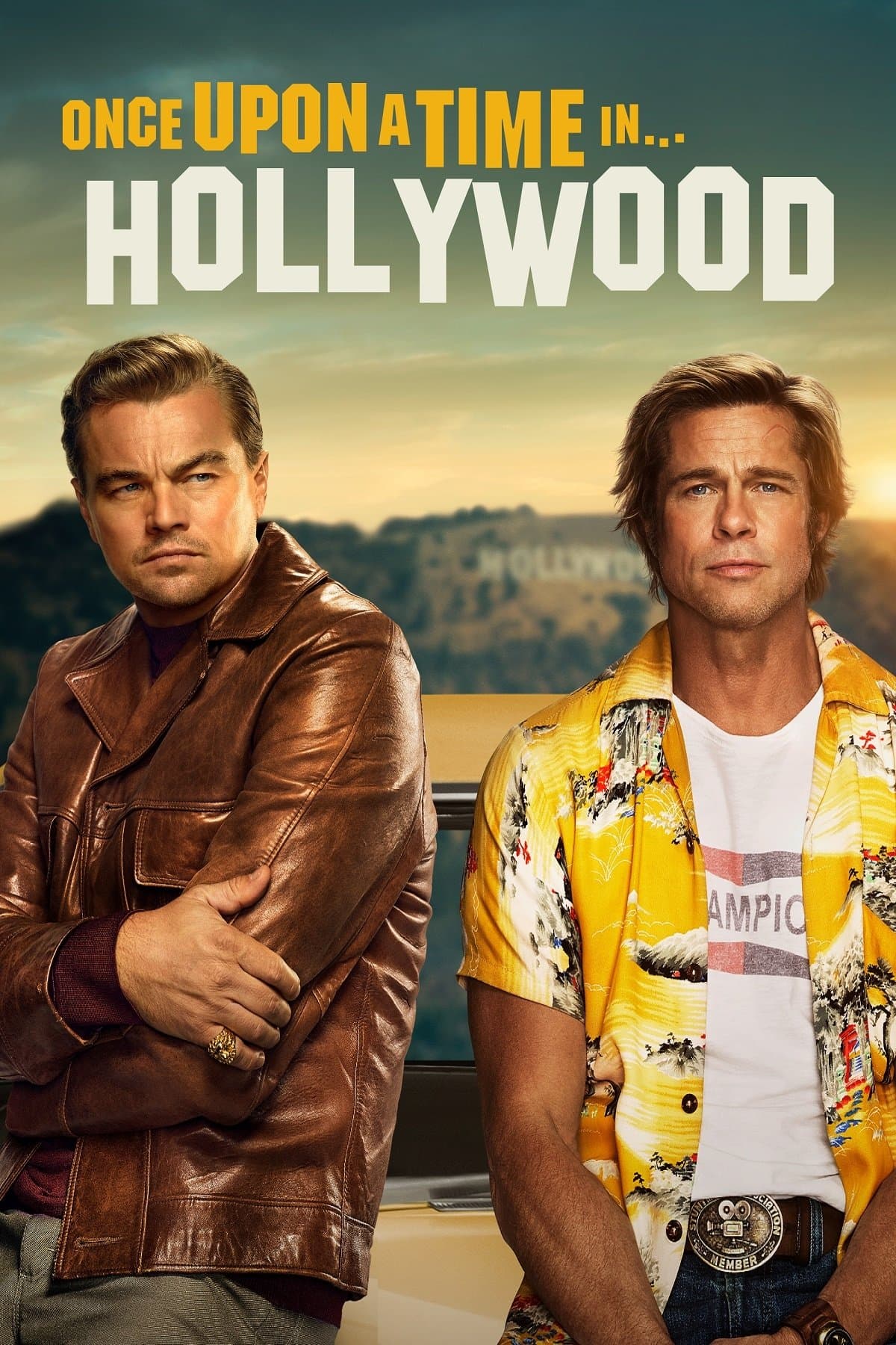 Once Upon a Time... in Hollywood poster