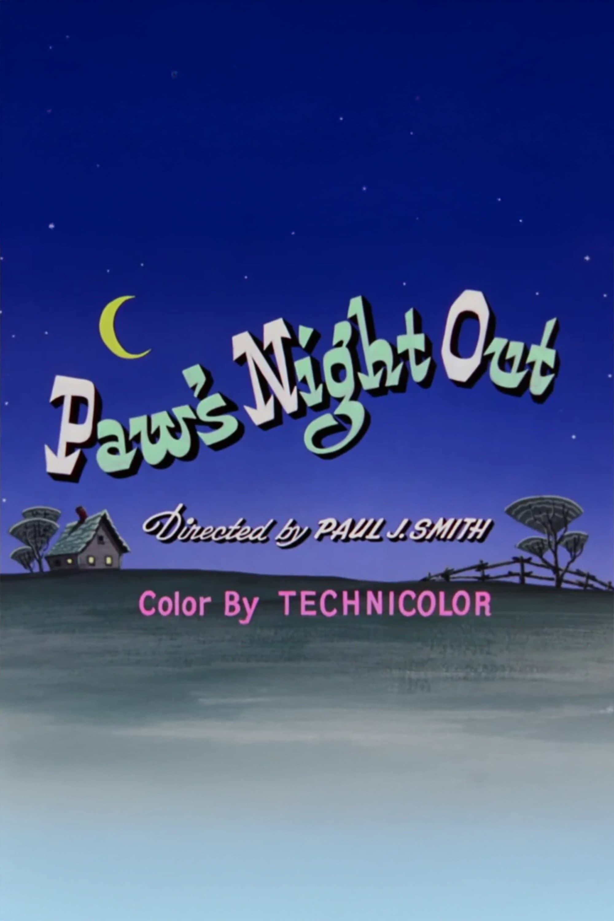 Paw's Night Out poster