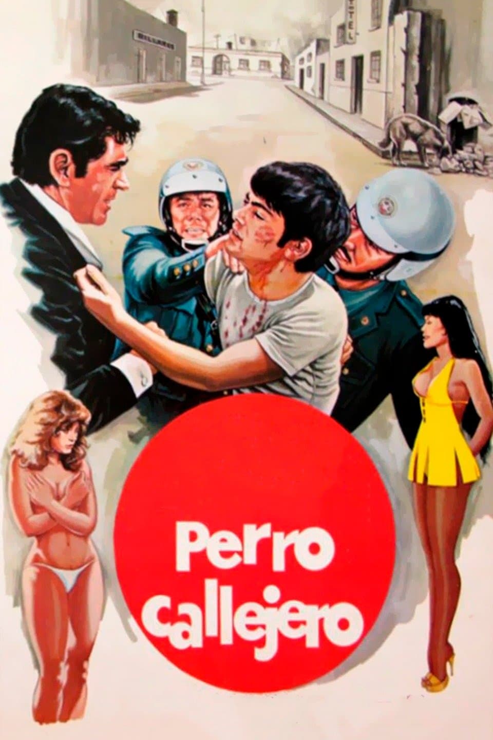 Perro callejero poster