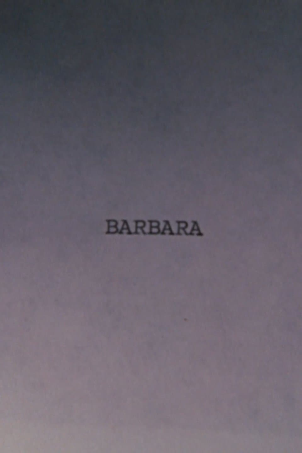 Pictures 4 Barbara poster