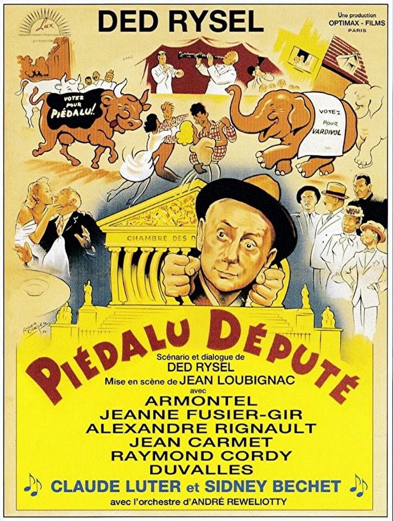 Piédalu député poster