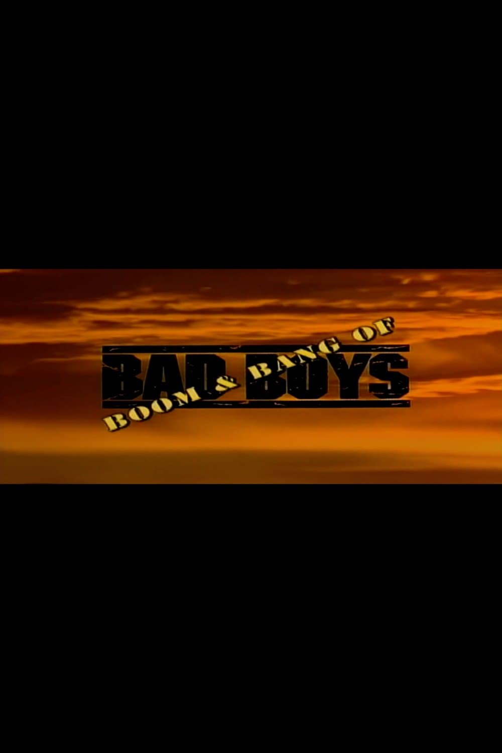 Putting the Boom & Bang in 'Bad Boys' poster
