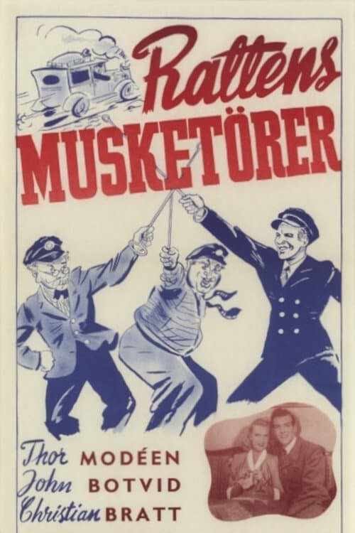 Rattens musketörer poster