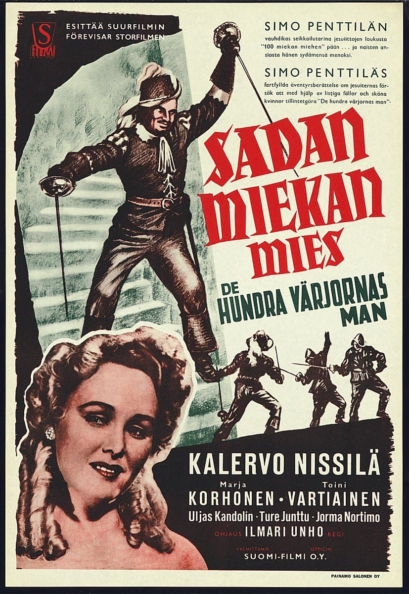 Sadan miekan mies poster