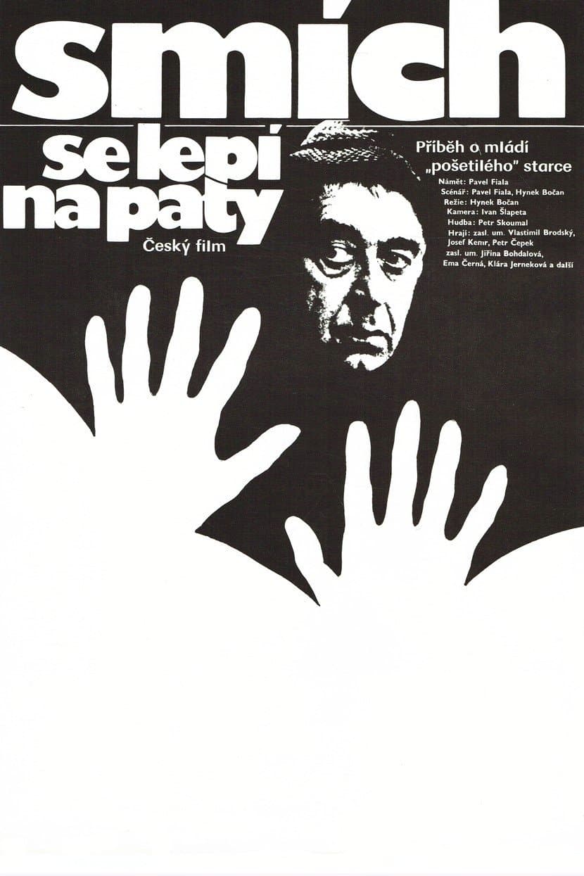 Smích se lepí na paty poster