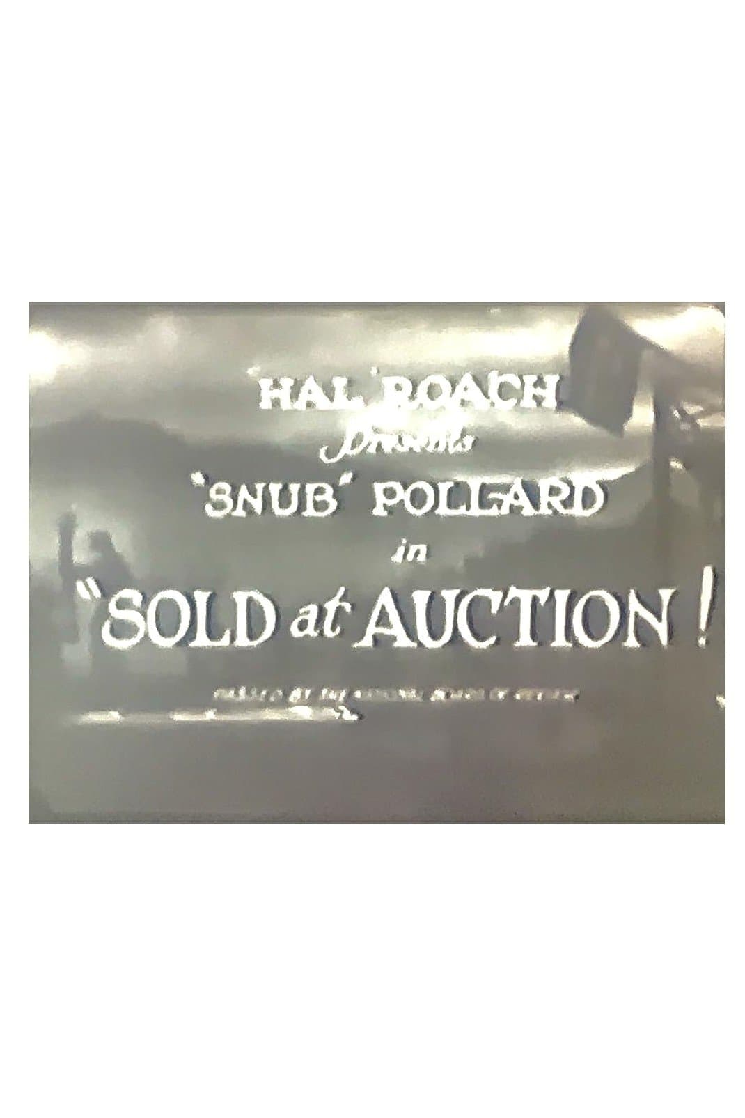 Sold at Auction poster