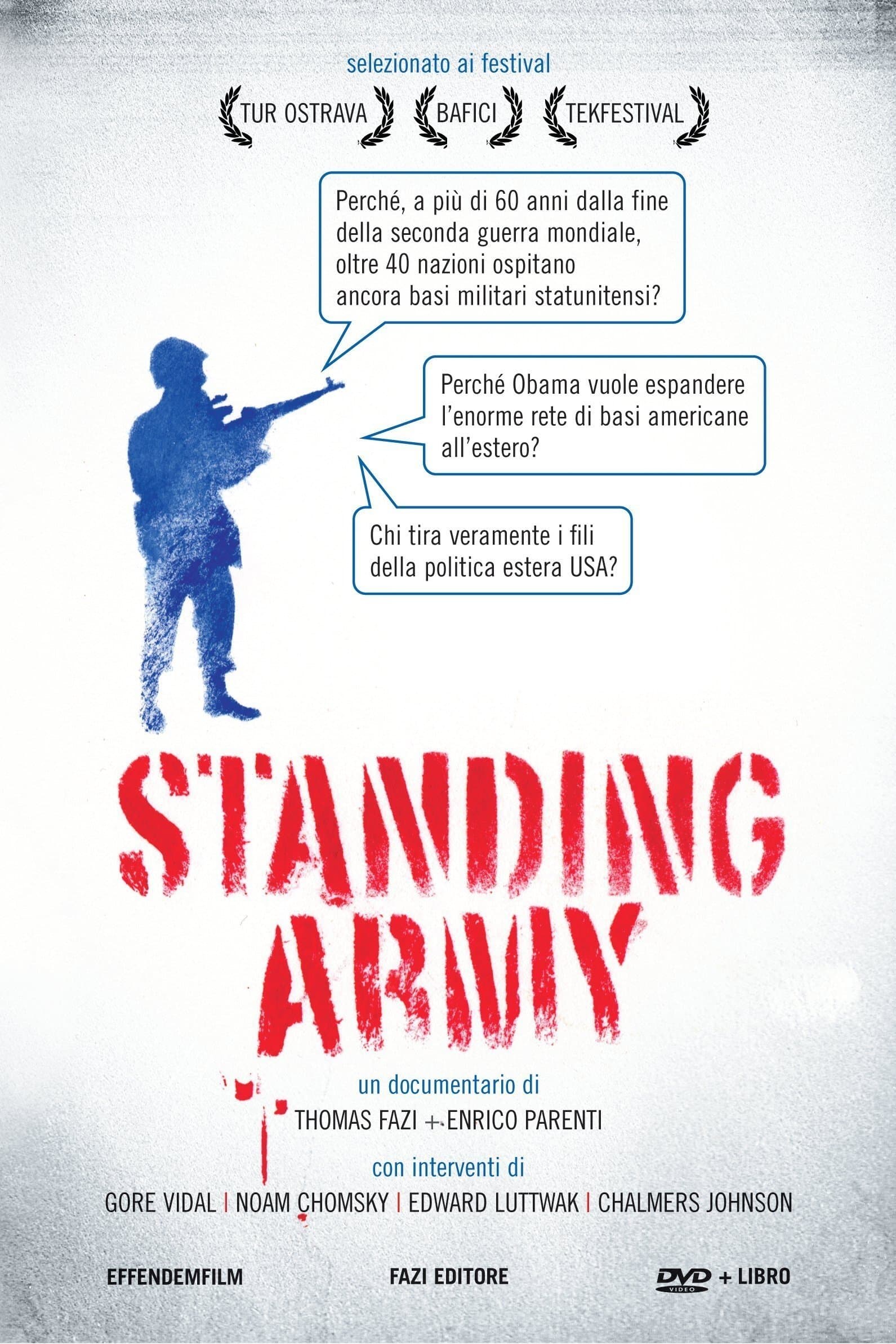 Standing Army poster