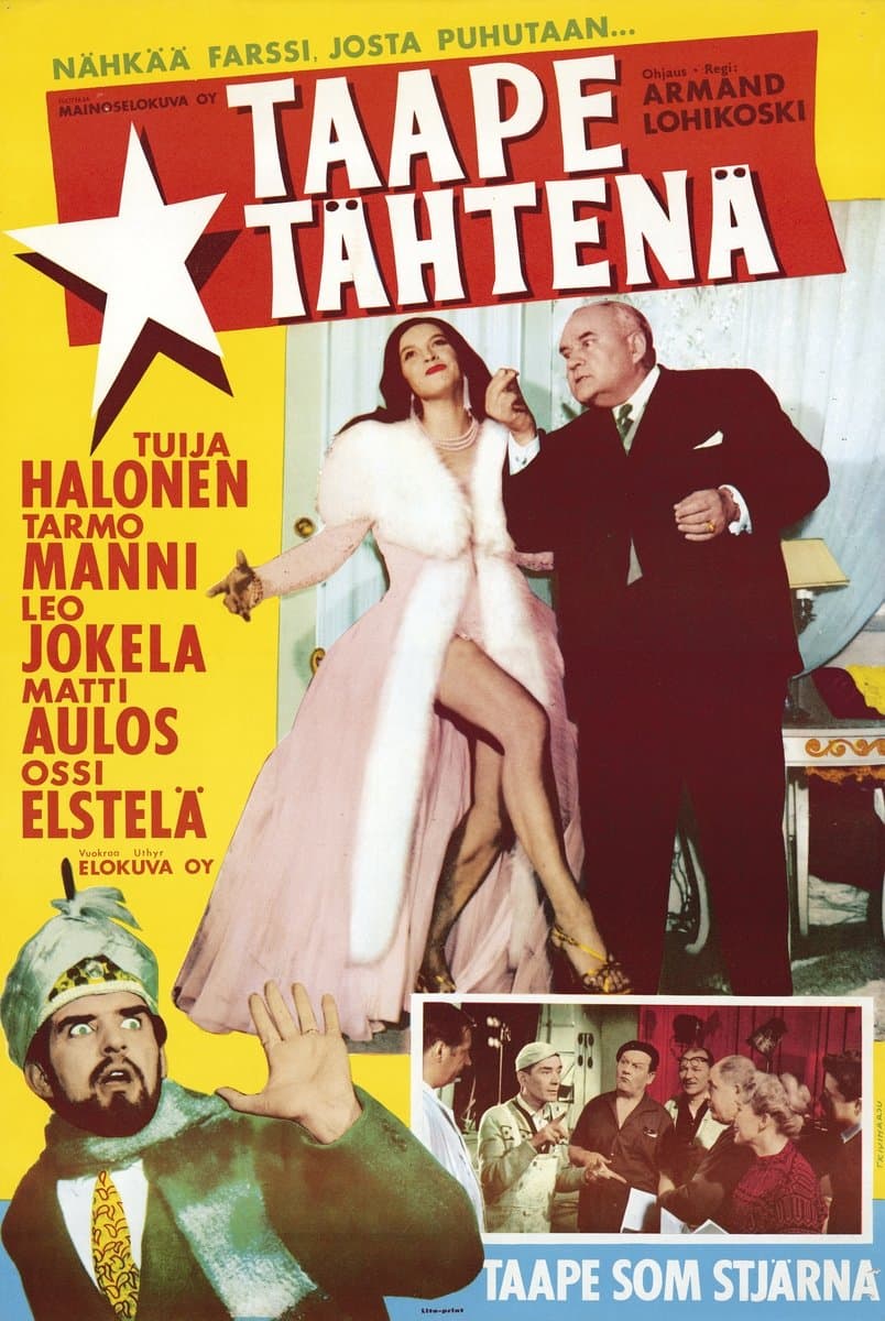 Taape tähtenä poster
