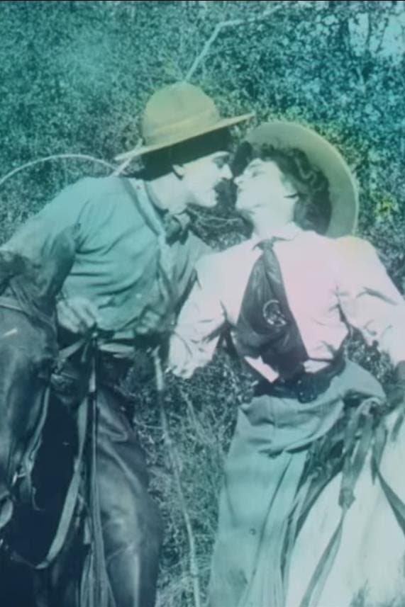 The Cowboy and the Schoolmarm poster