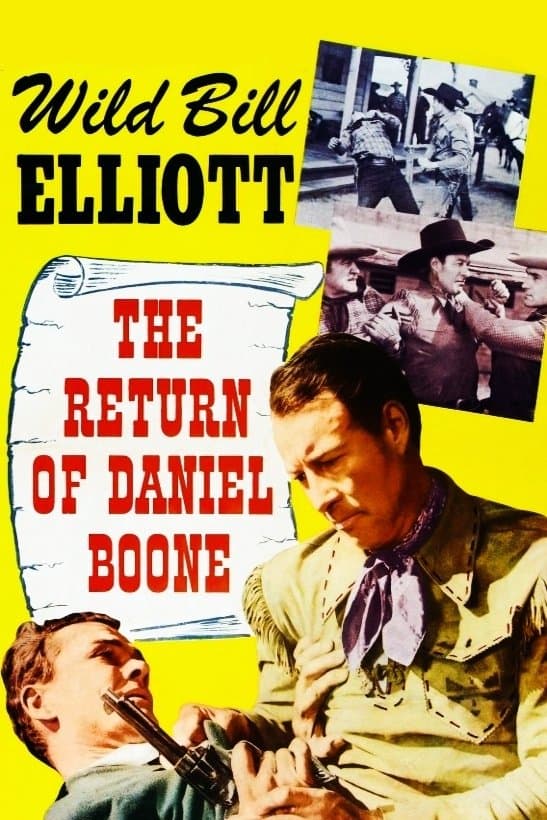 The Return of Daniel Boone poster
