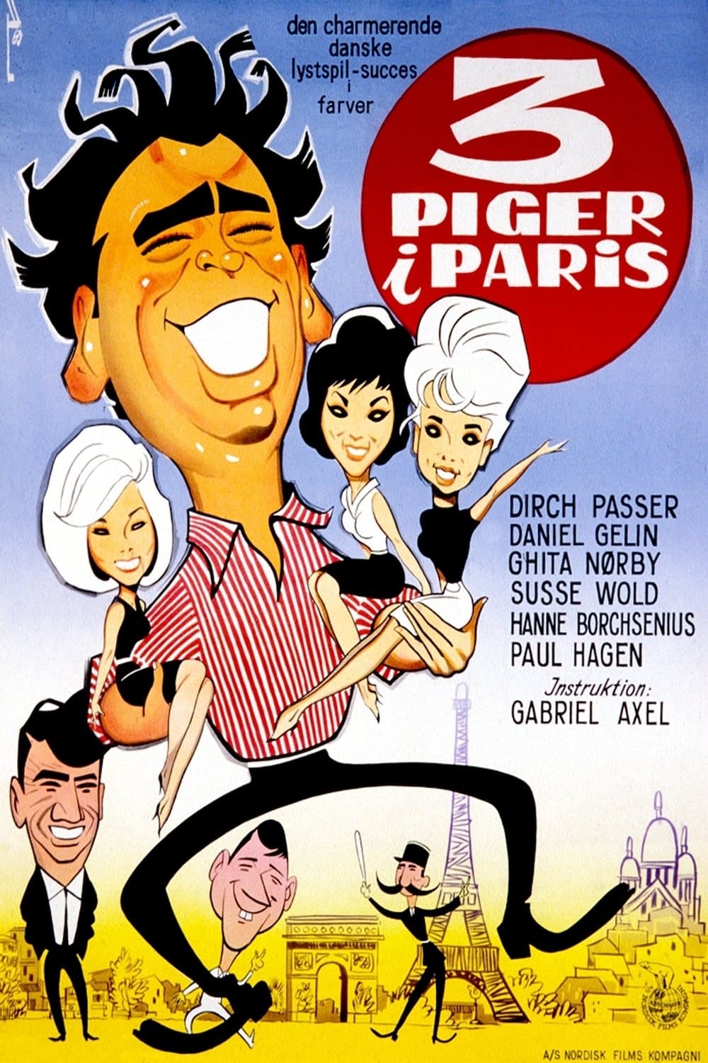 Three Girls in Paris poster
