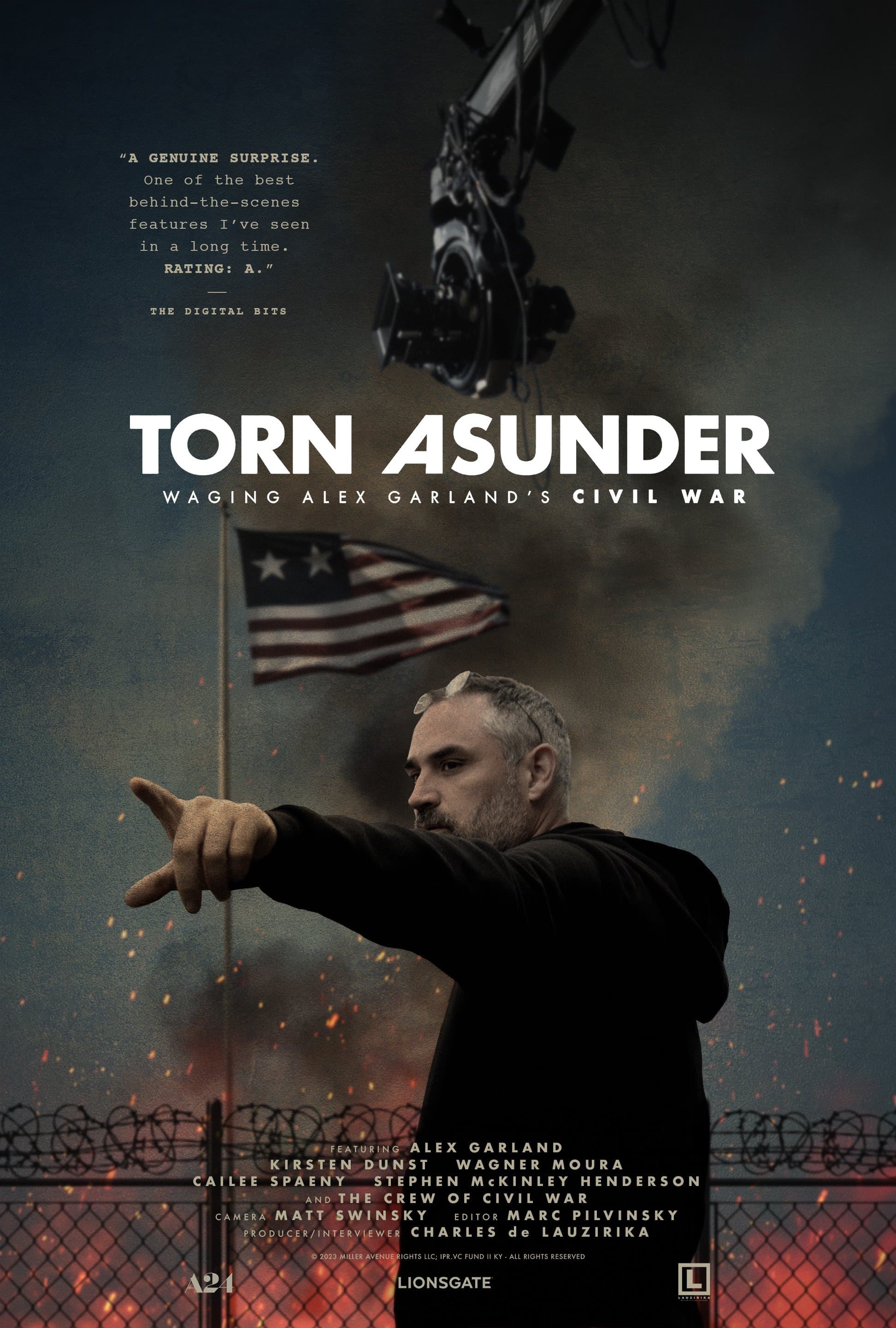 Torn Asunder: Waging Alex Garland's Civil War poster