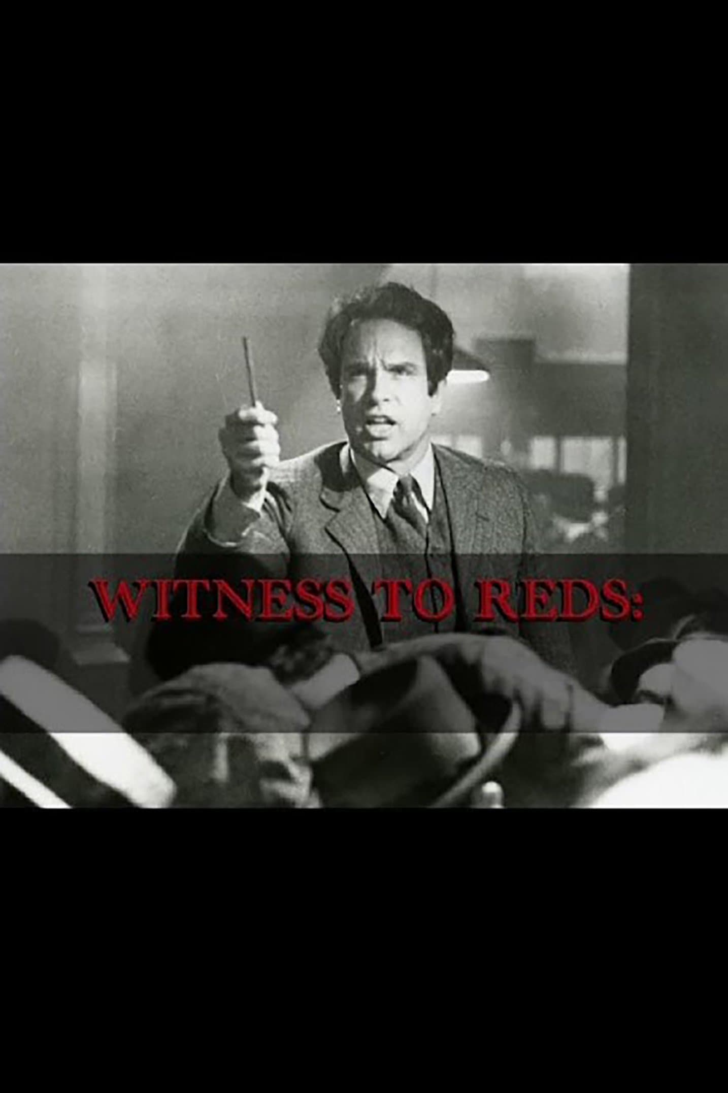 Witness to 'Reds' poster
