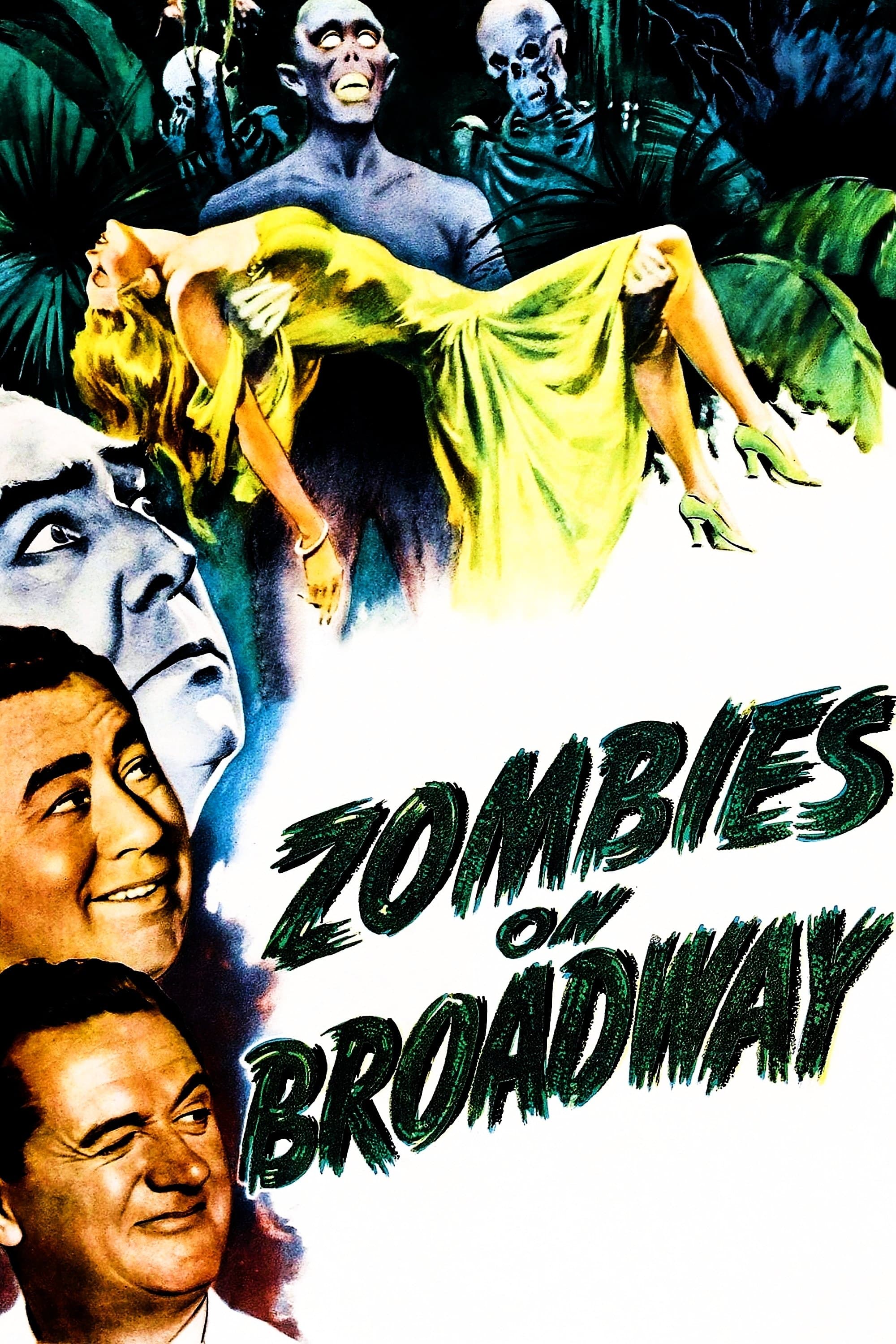 Zombies on Broadway poster