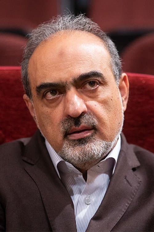 A portrait of Ahmad Reza Mo'tamedi