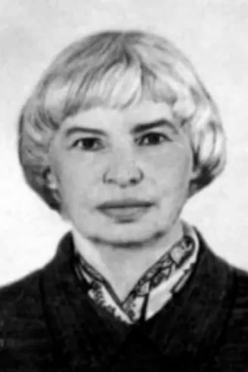 A portrait of Alla Hrachova