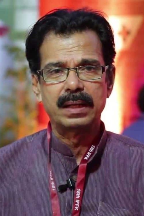 A portrait of Balu Kiriyath