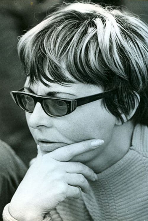 A portrait of Drahomíra Vihanová