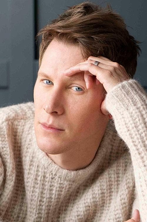 A portrait of Dustin Lance Black