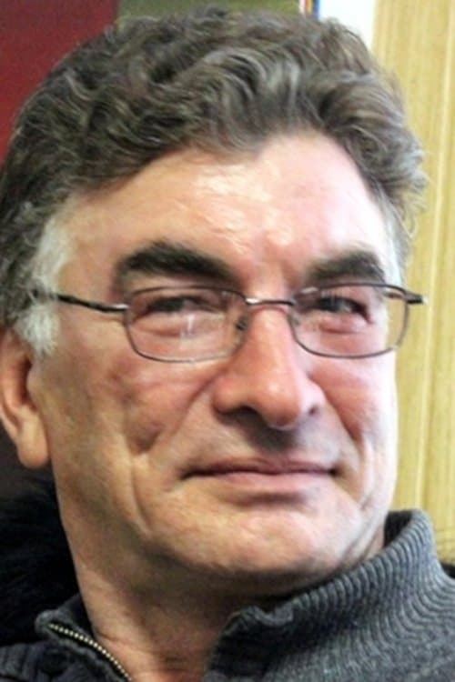 A portrait of Hussein Erkenov